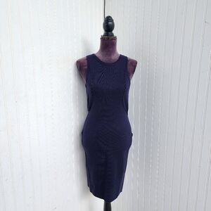 NWT Minnie Rose Luxury Knit Sweater Dress MSRP $215 Nylon Silk Cotton S